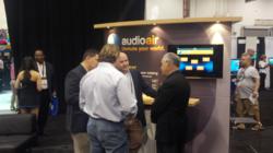 Audioair on display at multiple national tech shows and events